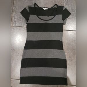 Girls Size 8 Derek Heart Striped Shirt Dress